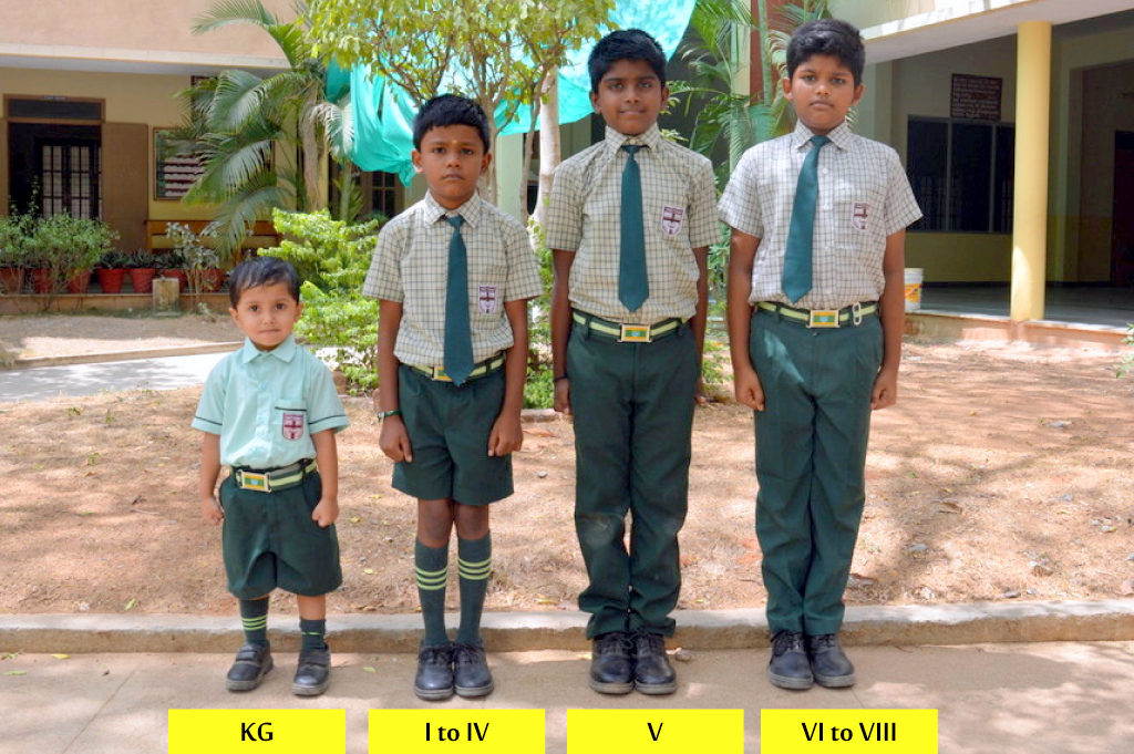 School Uniform for Boys Trinity Academy CBSE Krishnagiri
