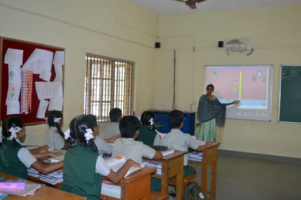Smart Classroom Trinity Academy CBSE Krishnagiri 1